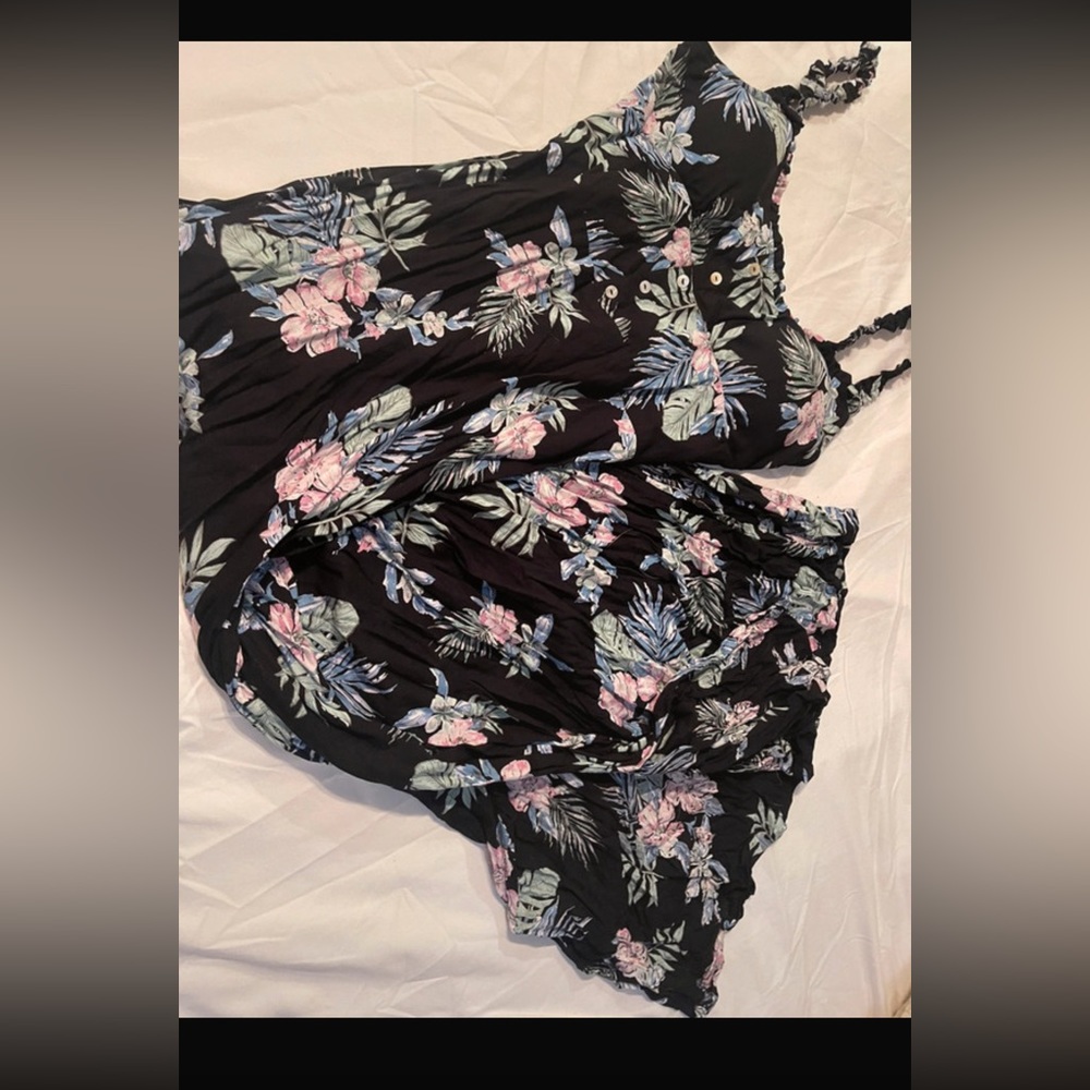 maxi floral dress